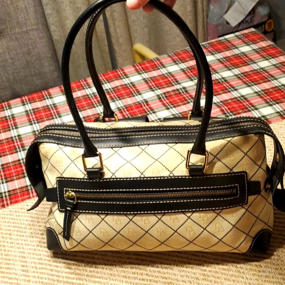 Dooney‎ and Bourke vintage satchel bag - Picture 2 of 16
